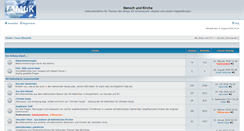 Desktop Screenshot of mensch-und-kirche.de
